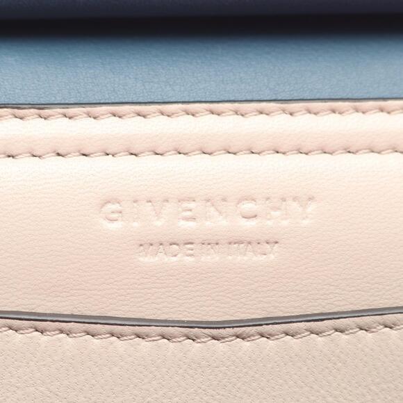 Givenchy Mystic Leather Handbag Blue - Picture 4 of 6